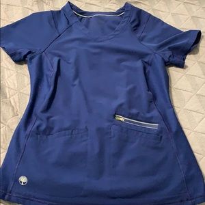 Navy scrub set